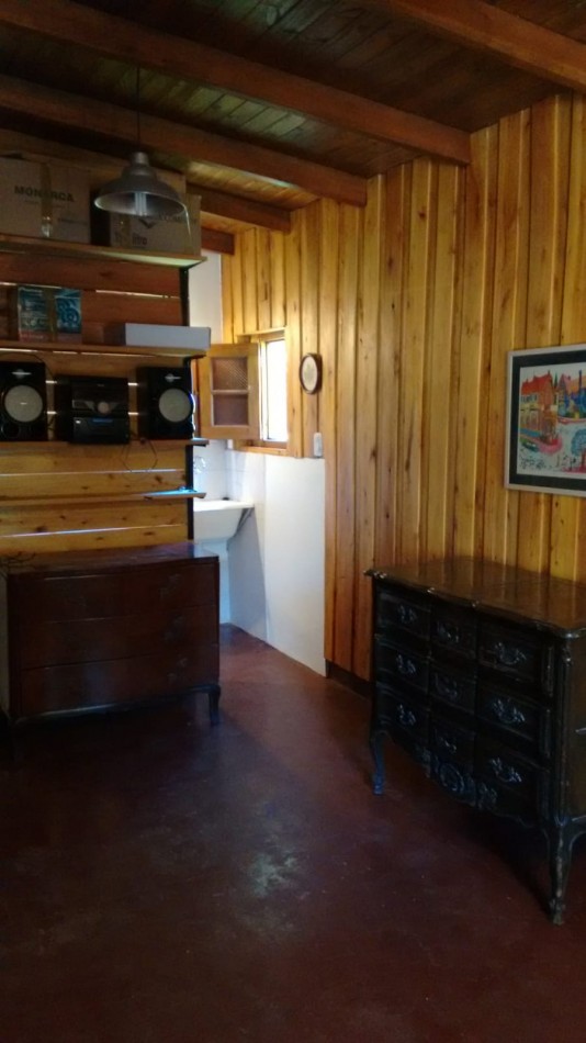 Casa campestre estilo cabaña loft de doble altura en calle El Pericon, Punta Indio